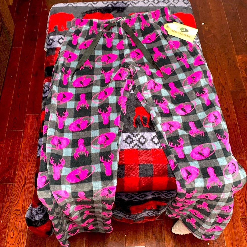 Mossy Oak Ladies Cozy Plush Pants